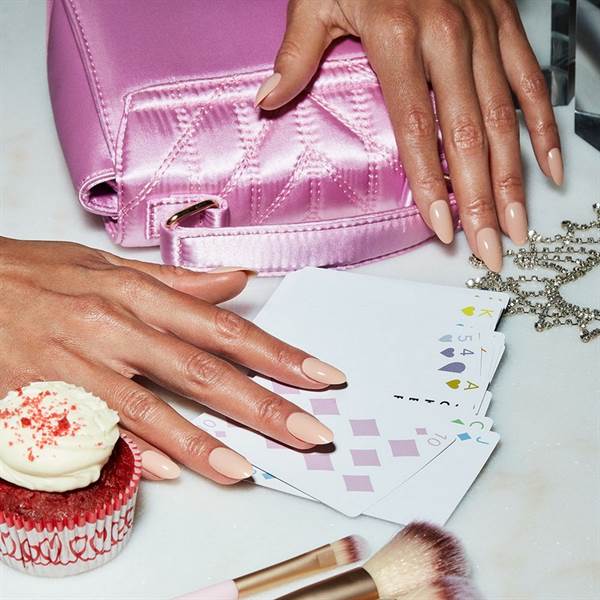 SMALTO CND VINYLUX Silk Slip Dress